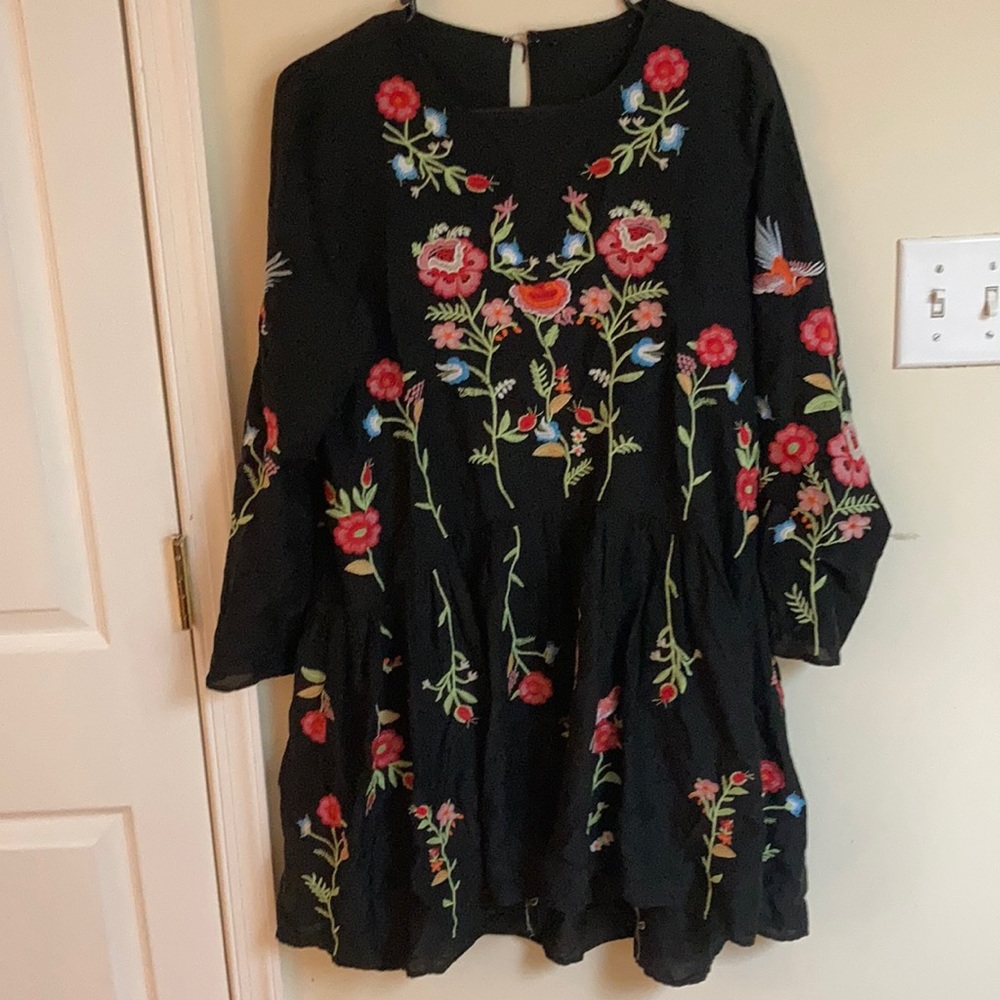 Bohemian Floral Dress